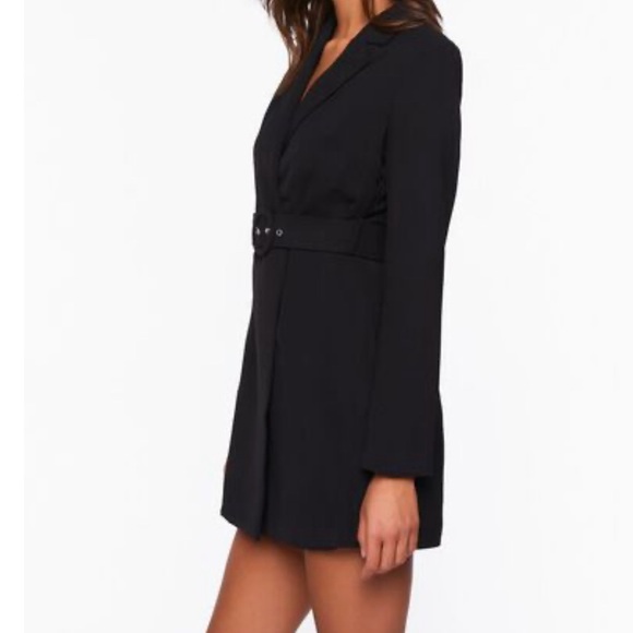 Sold Out NWT Forever 21 Belted Mini Wrap Dress L & XL - Picture 3 of 5